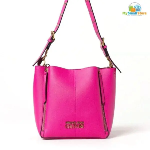 Versace Jeans Pink Shopping Bag - Stylish And Chic Must-Have Accessory 1