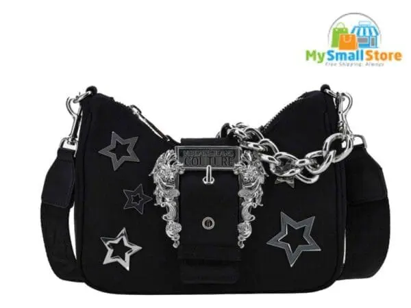 Black Versace Jeans Shoulder Bag - Stylish And Elegant Design 1