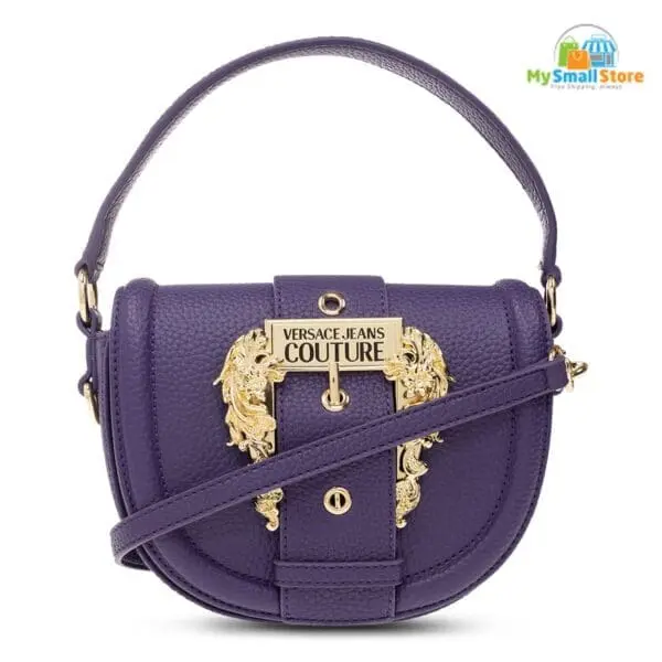 Versace Jeans Violet Crossbody Bag - Elegant Addition To Your Outfit 1