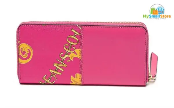Versace Jeans Pink Wallet - Luxury And Elegance Combined 1