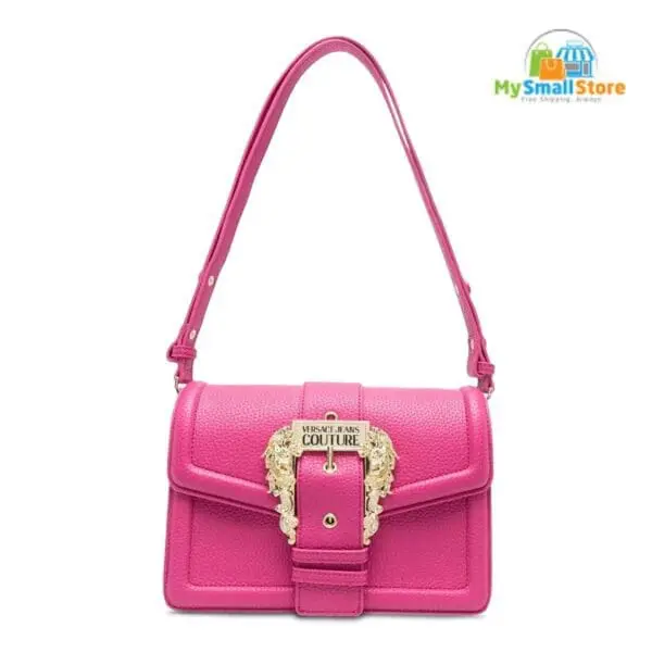 Versace Jeans Pink Shoulder Bag - Gorgeous Designer Accessory 1