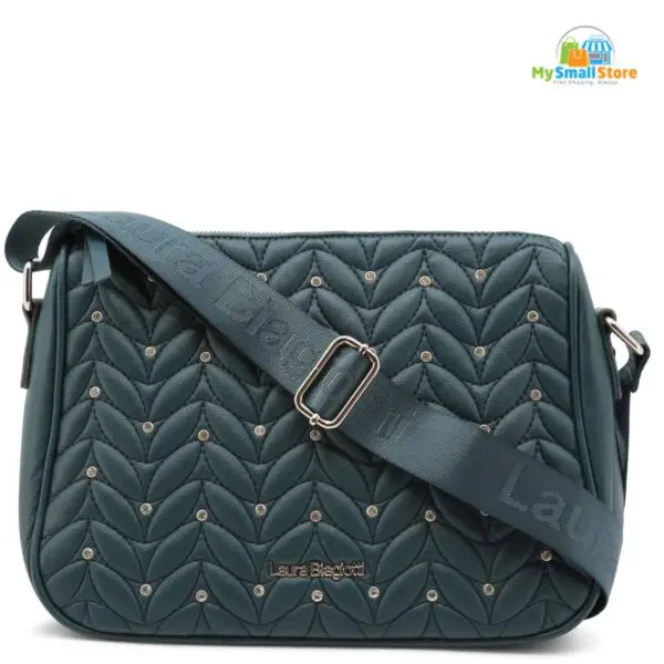 Laura Biagiotti Bennie Green Crossbody Bag - Stylish And Functional 1