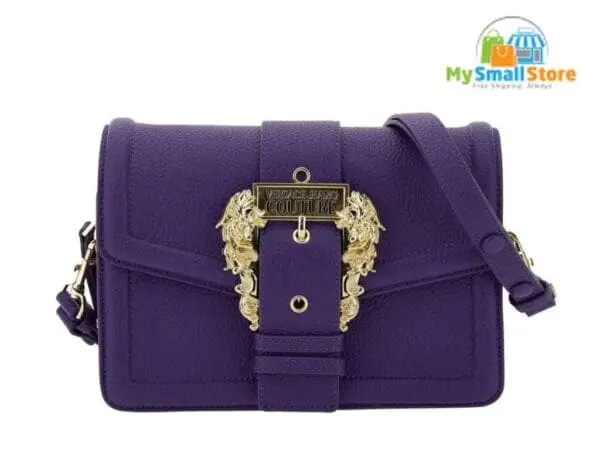 Versace Jeans Violet Shoulder Bag - Elegant And Stylish Piece 1