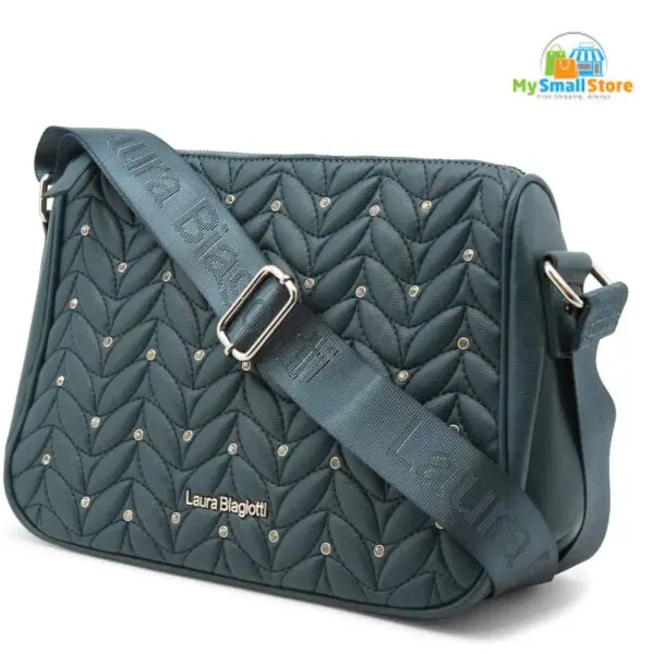 Laura Biagiotti Bennie Green Crossbody Bag - Stylish And Functional 2