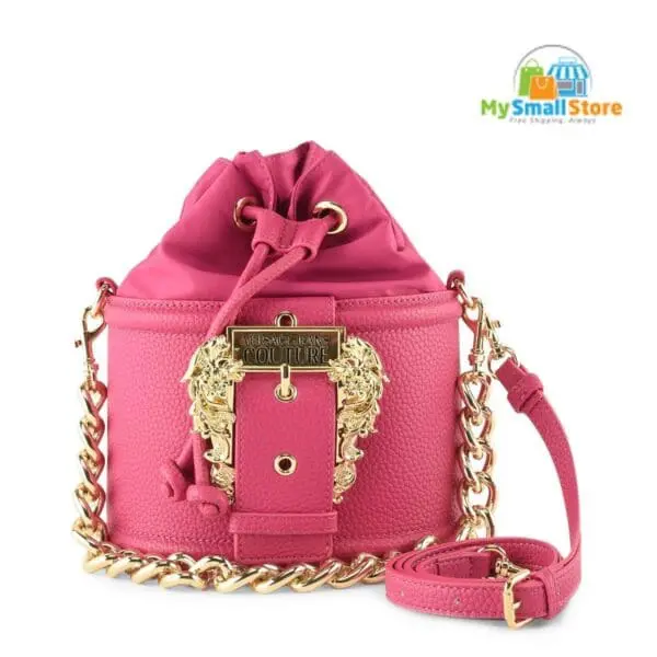 Pink Versace Jeans Shoulder Bag - Amazing Fashion Statement 1