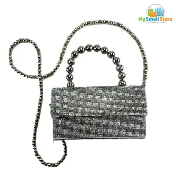 Crystal Top-Handle Bag