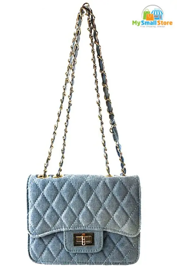 Beyond Envy Denim Shoulder Bag | Perfect For On-The-Go Fashionistas! 4