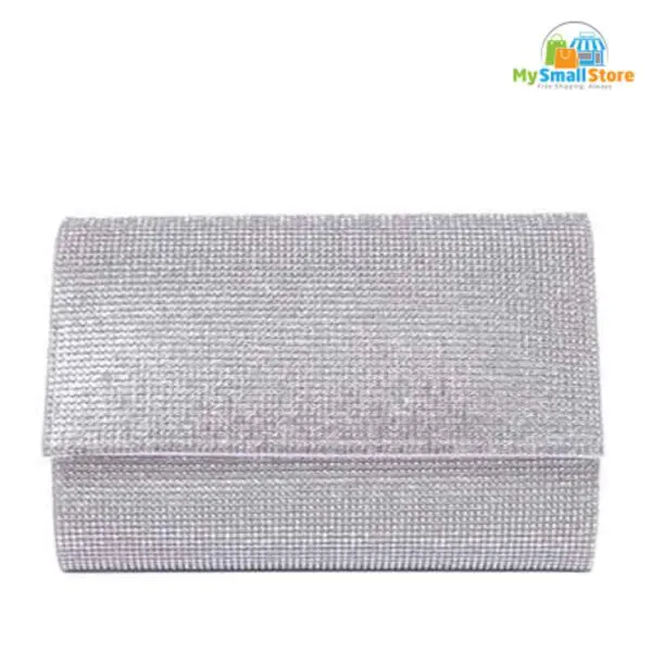 Beyond Envy Satin Crystal Clutch Bag | Elegant &Amp;Amp; Stunning Design 1