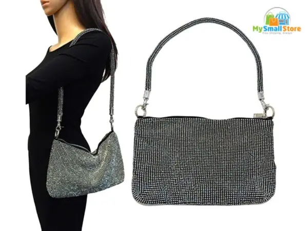 Beyond Envy Rhinestone Bling Shoulder Bag | Glam Up Your Outfit! 2