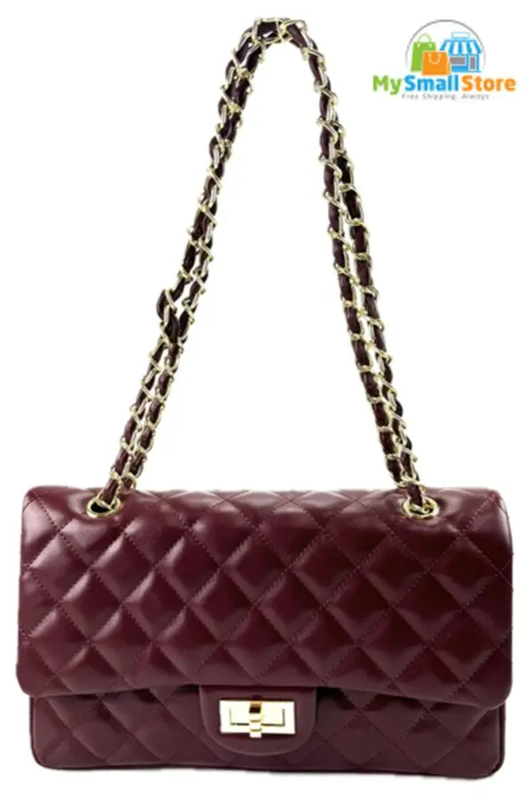 Beyond Envy Quilted Faux Leather Shoulder Bag | Gorgeous Statement Piece 2