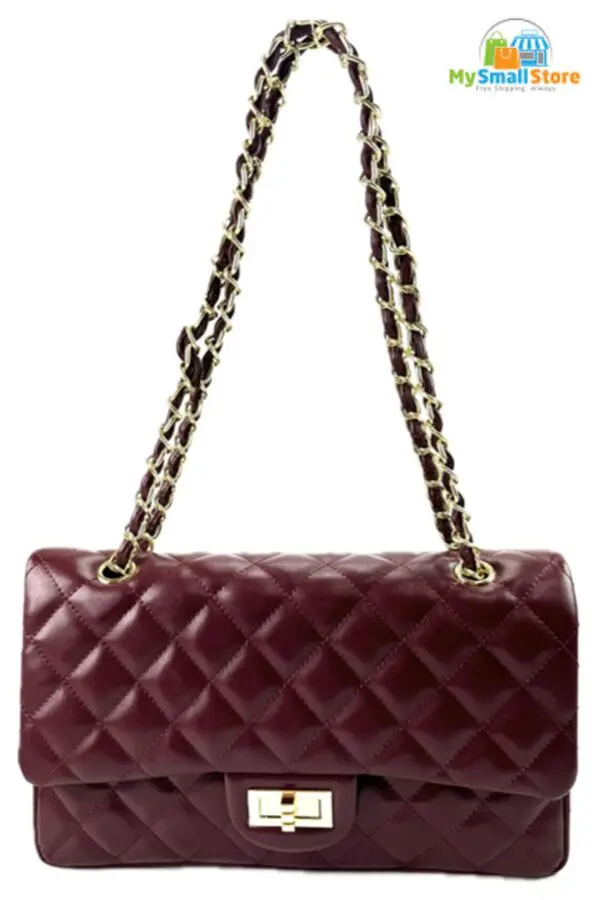 Beyond Envy Quilted Faux Leather Shoulder Bag | Stylish &Amp; Spacious 2