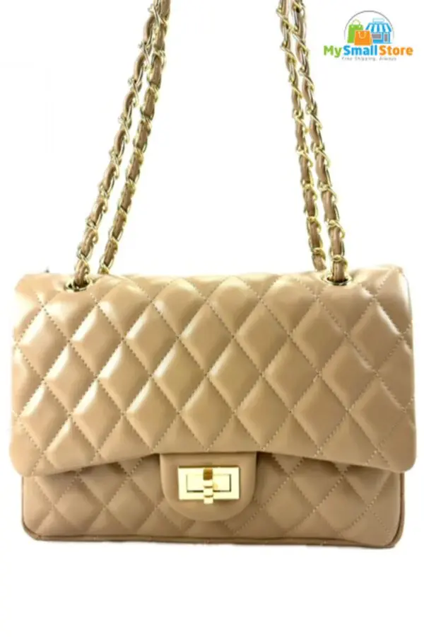 Beyond Envy Quilted Faux Leather Shoulder Bag | Gorgeous Statement Piece 1