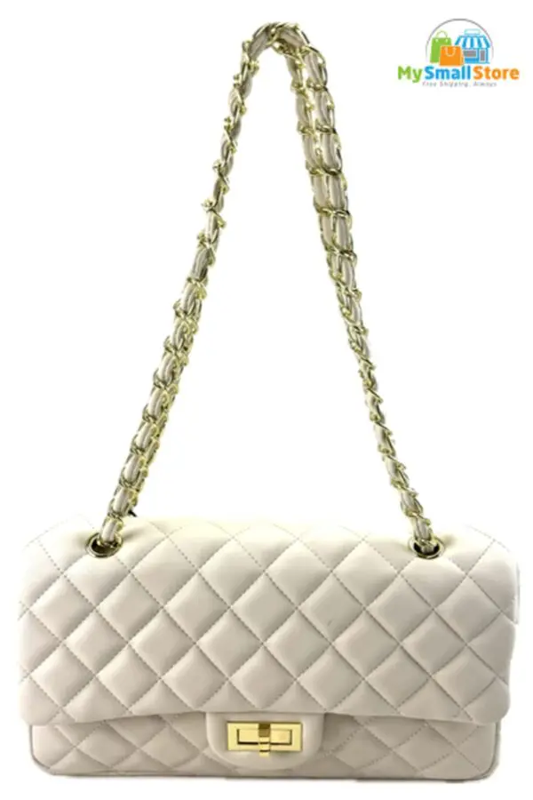 Beyond Envy Quilted Faux Leather Shoulder Bag | Gorgeous Statement Piece 4