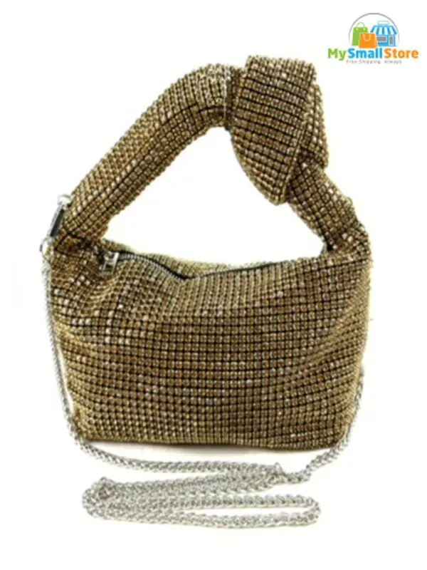 Beyond Envy Full Rhinestone Top-Handle Bag | Sparkle In Style 4