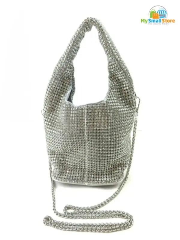 Beyond Envy Rhinestone Top-Handle Bag With Detachable Chain | Free Shipping 1