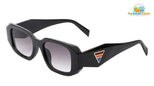 Cramilo Eyewear Goldenyx - Rectangular Geometric Sunglasses 5