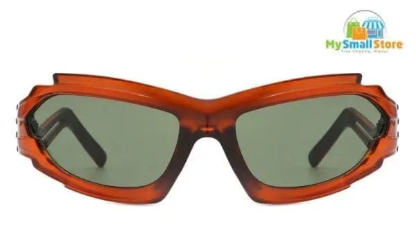 Cramilo Eyewear Moonhaze - Futuristic Rectangle Sport Sunglasses 2