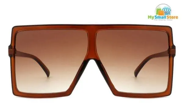 Cramilo Eyewear Zenithia - Square Oversized Flat-Top Sunglasses 2