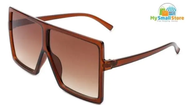 Cramilo Eyewear Zenithia - Square Oversized Flat-Top Sunglasses 1