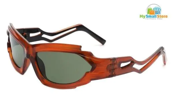 Cramilo Eyewear Moonhaze - Futuristic Rectangle Sport Sunglasses 1