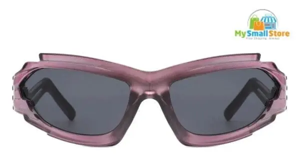 Cramilo Eyewear Moonhaze - Futuristic Rectangle Sport Sunglasses 5