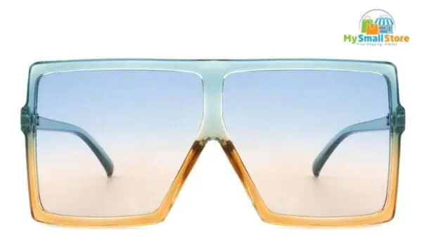 Cramilo Eyewear Zenithia - Square Oversized Flat-Top Sunglasses 5