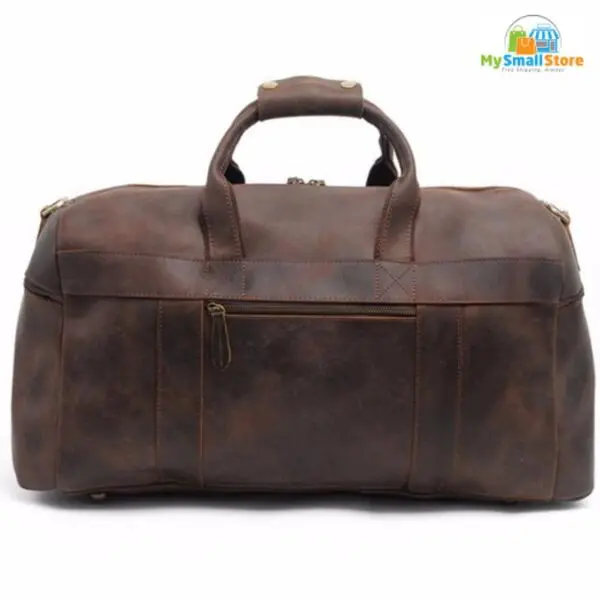 Steel Horse Leather The Asta Weekender | Handcrafted Leather Duffle Bag 2