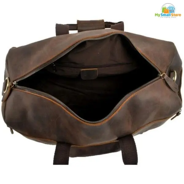 Steel Horse Leather The Asta Weekender | Handcrafted Leather Duffle Bag 4