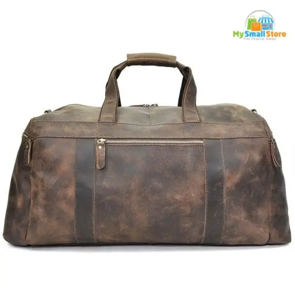 Steel Horse Leather The Colden Duffle Bag | Large Capacity Leather Weekender 1