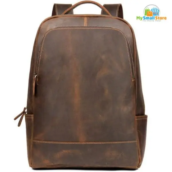 Steel Horse Leather The Vernon Backpack | Genuine Vintage Leather Minimalist Backpack 1