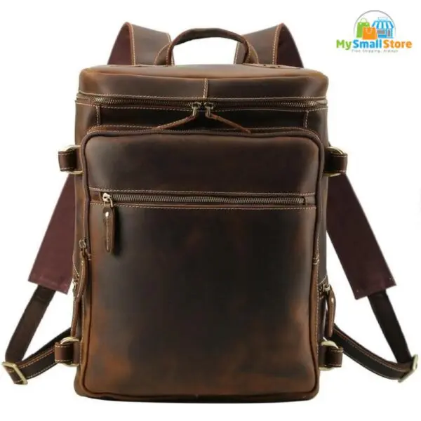 Steel Horse Leather The Raoul Backpack | Handmade Vintage Leather Backpack 1