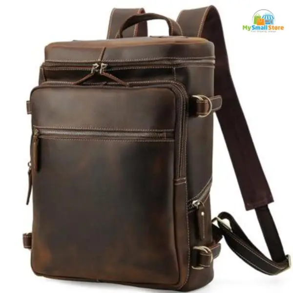 Steel Horse Leather The Raoul Backpack | Handmade Vintage Leather Backpack 2