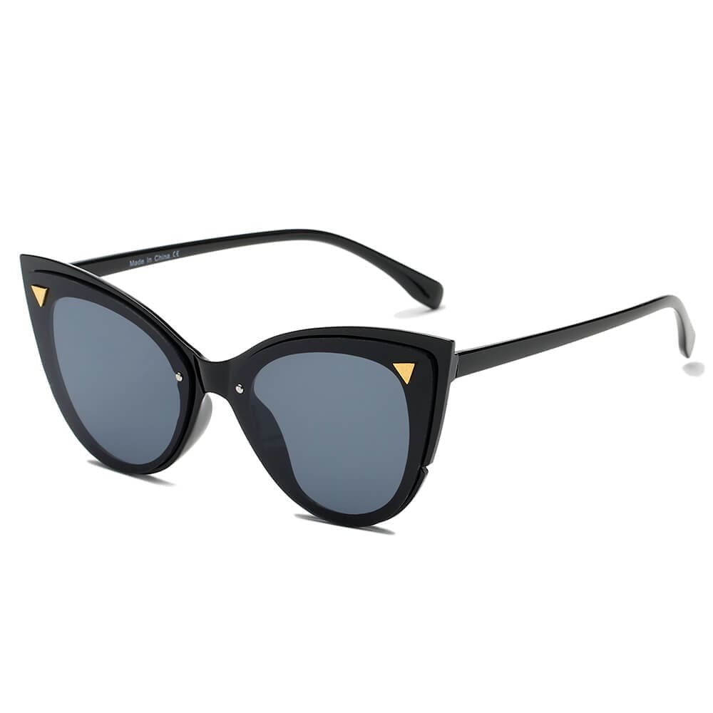 Grenoble - Retro Round Cateye Sunglasses By Cramilo Eyewear 7