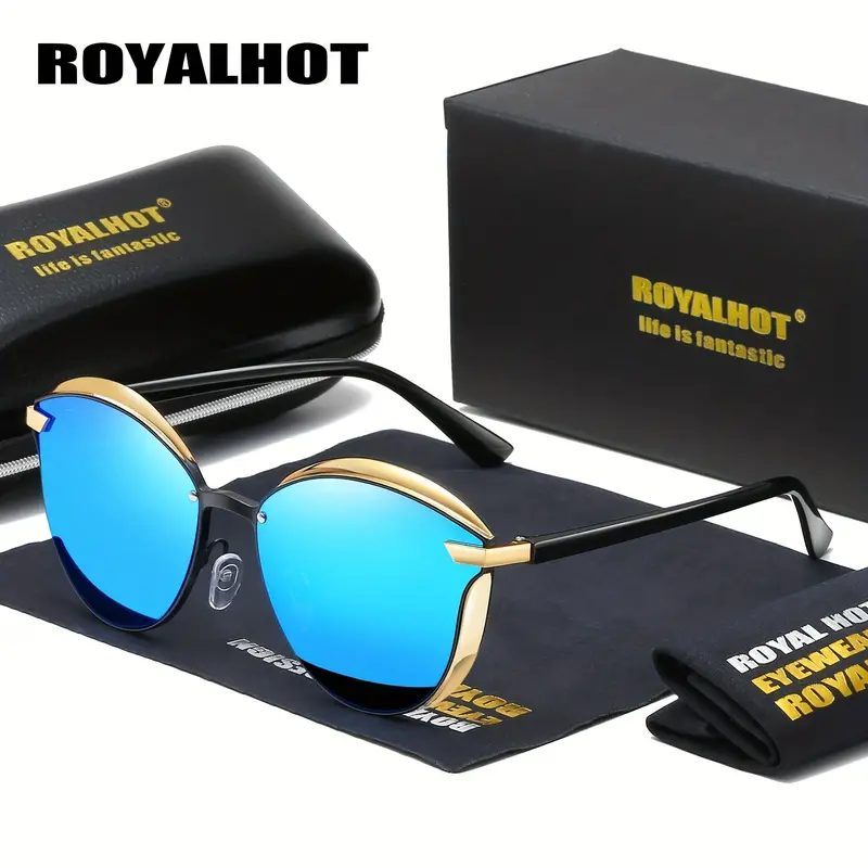 RoyalHot Polarized UV400 Oval Sunglasses