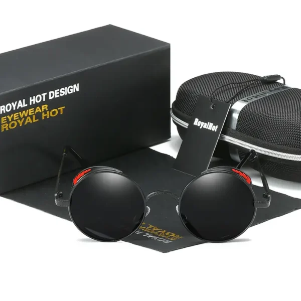 Royal Hot Polarized Steampunk Sunglasses 4