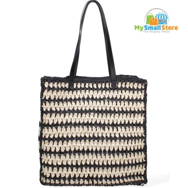 Stylish Black Monica Bini Shoulder Bag - Elegant And Versatile Design 4