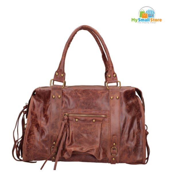Monica Bini Brown Shoulder Bag - Perfect For Everyday Chic Look 1