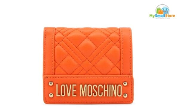 Love Moschino Orange Wallets - Superb And Practical For Fashion Enthusiasts 1