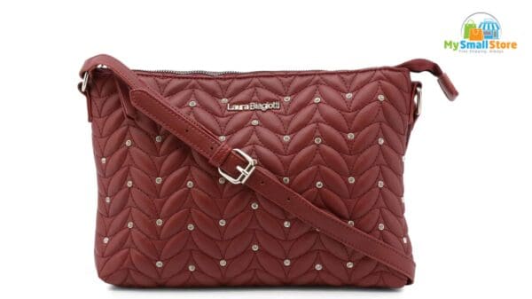Stylish Laura Biagiotti Bennie Red Shoulder Bag - Perfect For Every Occasion! 1