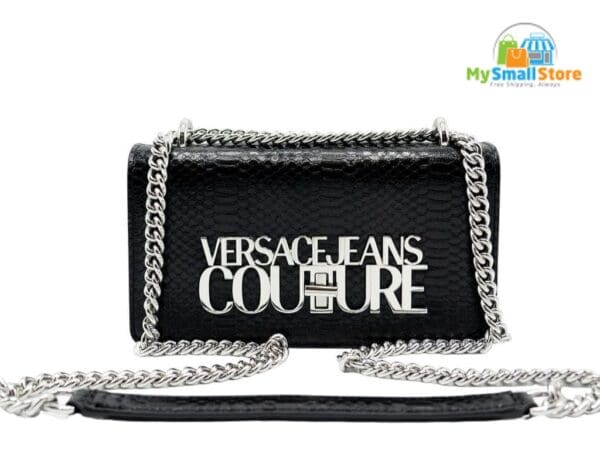 Versace Jeans Black Crossbody Bag - Stylish And Superb Quality 1