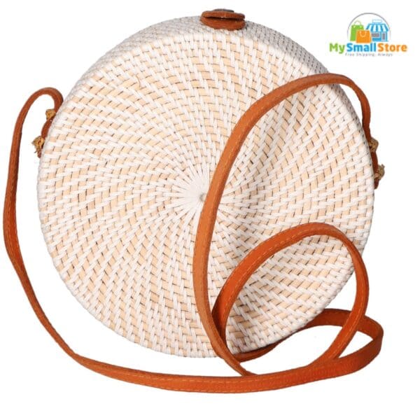 Monica Bini Orange Crossbody Bag - Perfect Blend Of Beauty 4