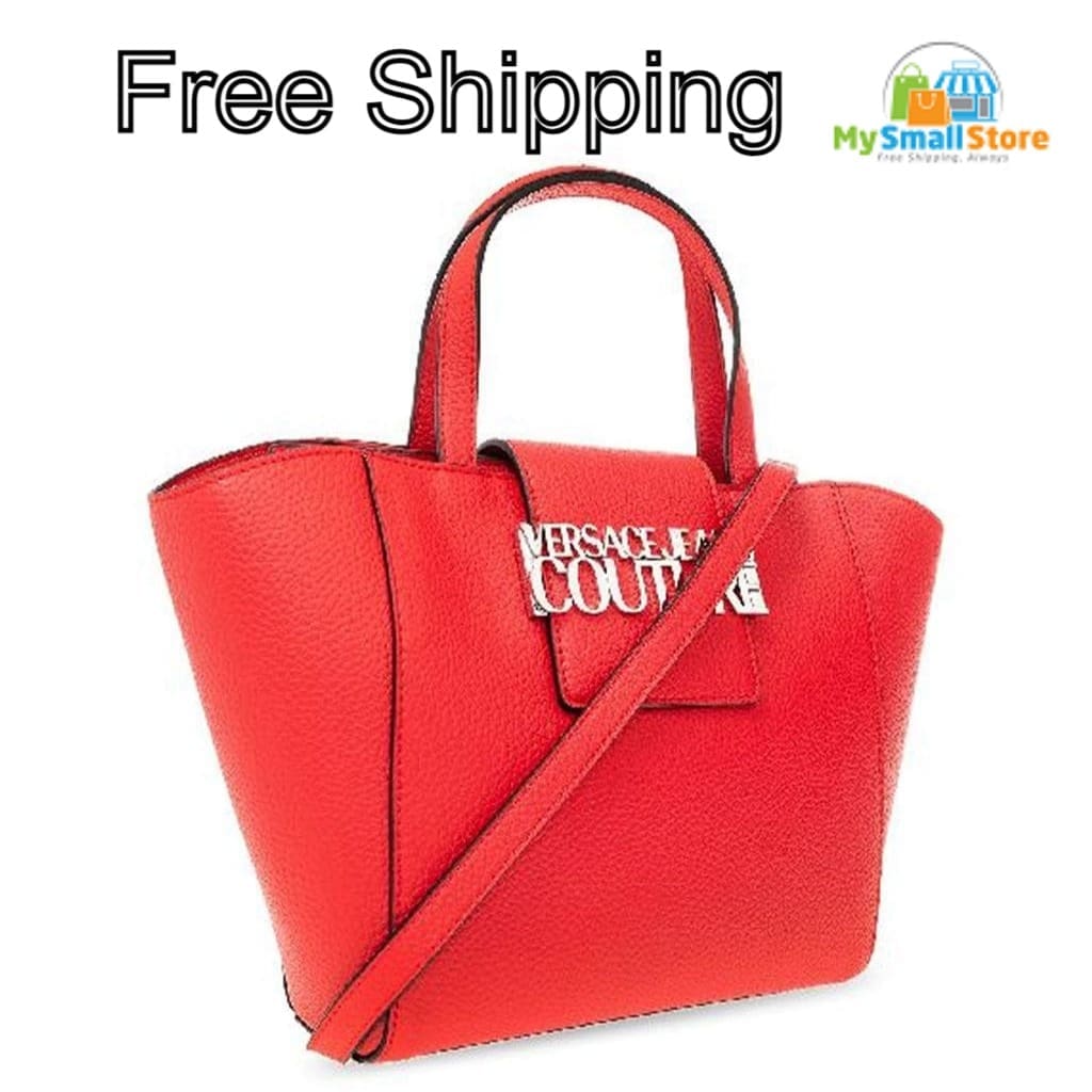 Versace Jeans Red Shopping Bag