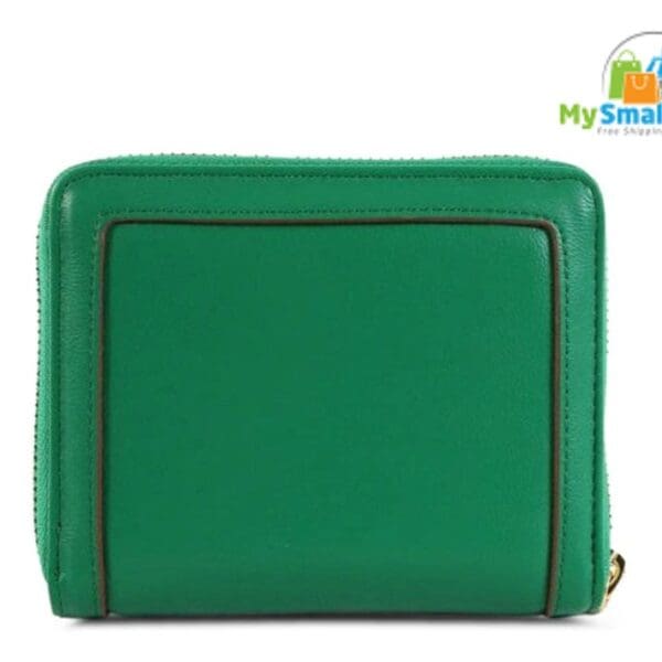 Stunning Love Moschino Green Wallet - Stylish &Amp; Spacious 3