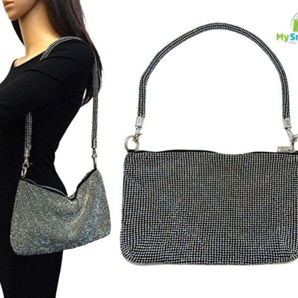 Beyond Envy Rhinestone Bling Shoulder Bag | Glam Up Your Outfit! 5