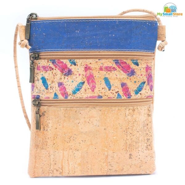 Corkodia Pattern Cork Crossbody Bag - Eco-Friendly Cork Material 8