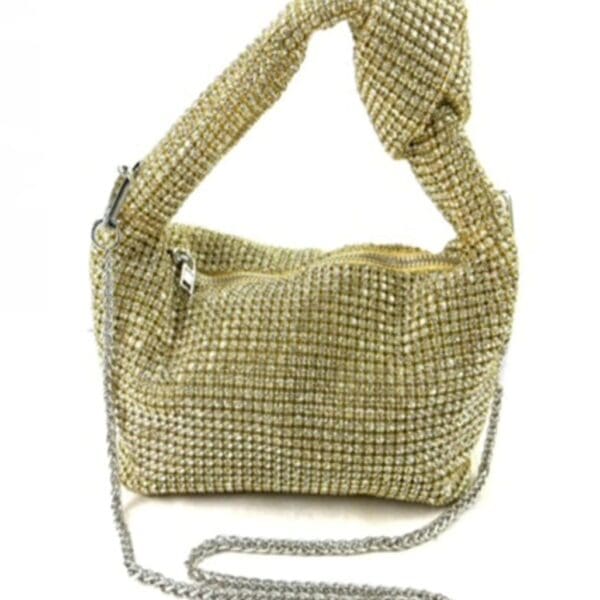 Beyond Envy Full Rhinestone Top-Handle Bag | Sparkle In Style 8