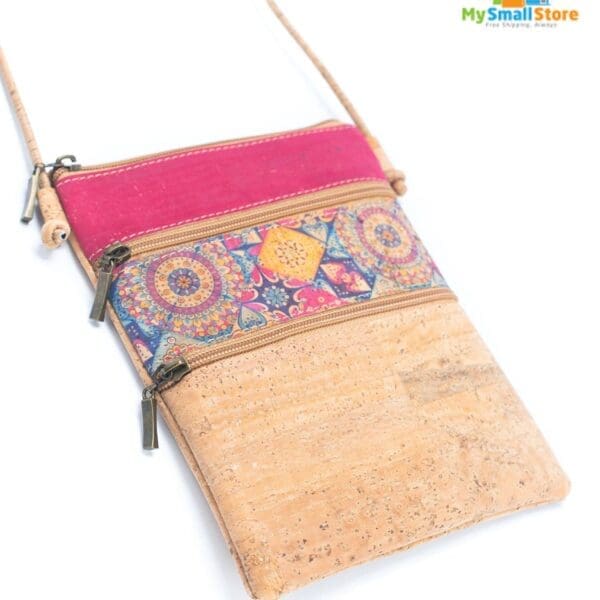 Corkodia Pattern Cork Crossbody Bag - Eco-Friendly Cork Material 7