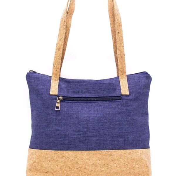 Corkadia Blue Cork Shopping Bag - Eco Friendly - Free Shipping 8