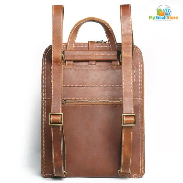 Steel Horse Leather Sachi Leather Backpack | Small Leather Backpack 9