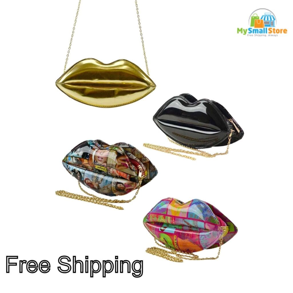 Lips Clutch Bag